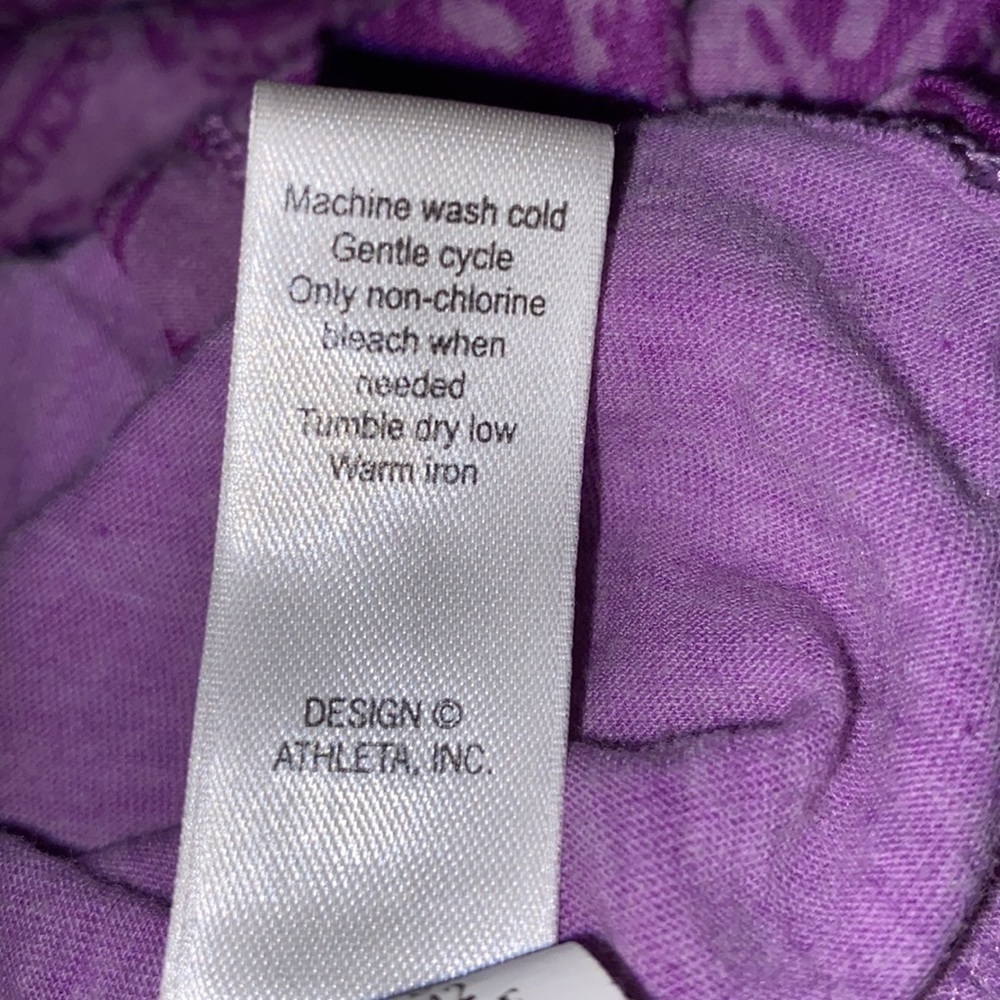 Athleta summer dress purple and lavender size Small - Picture 9 of 9